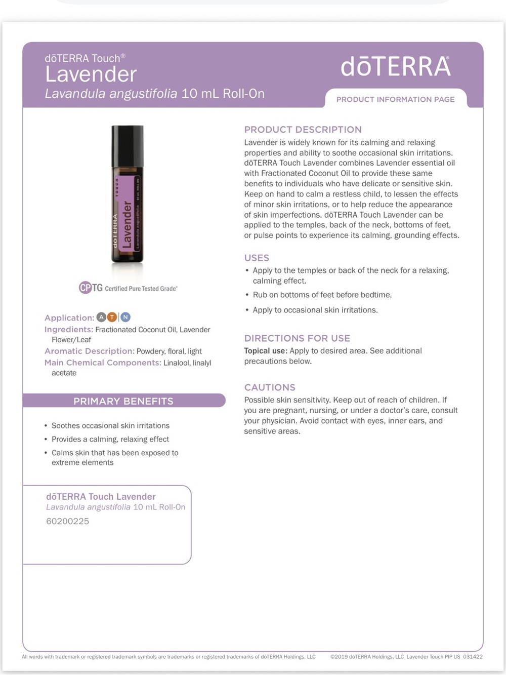 DoTERRA On Guard, deep blue, breathe, lavender ✨✨✨✨ - Picture 12 of 12